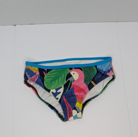 Mini Boden Tropical Bird 2 Piece Bathing Suit 4/5 - Picture 4 of 8